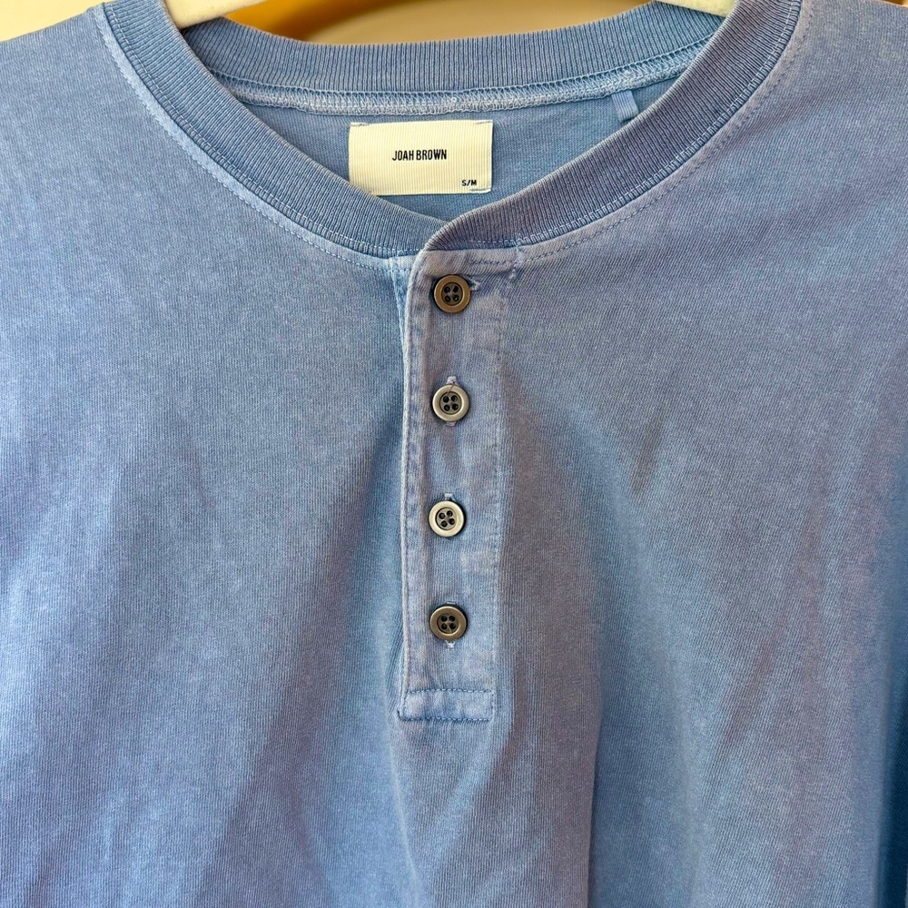 Joah Brown Blue Crop Top - Picture 8 of 9